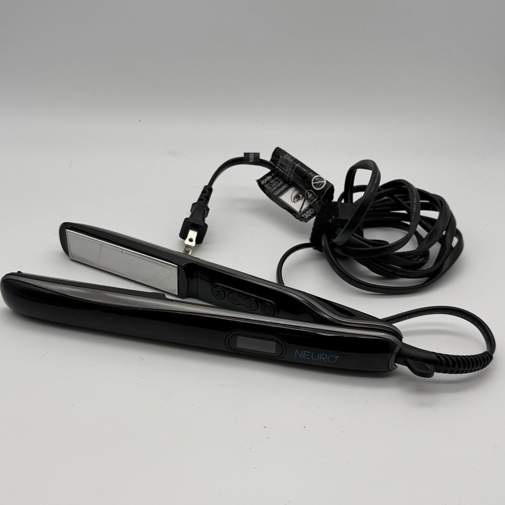 Paul Mitchell Neuro Smooth 1.25” Flat Iron Hair Straightener Digital Black